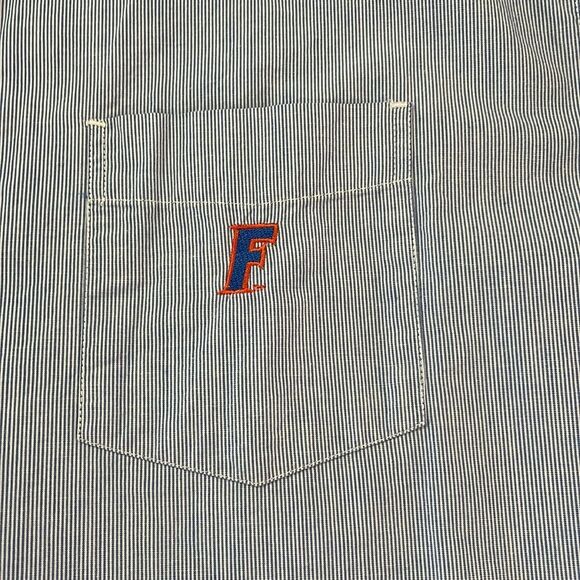 Florida Gators Mens NCAA Long Sleeve Button Down Shirt KA INC XL Casual Sports - Picture 1 of 3